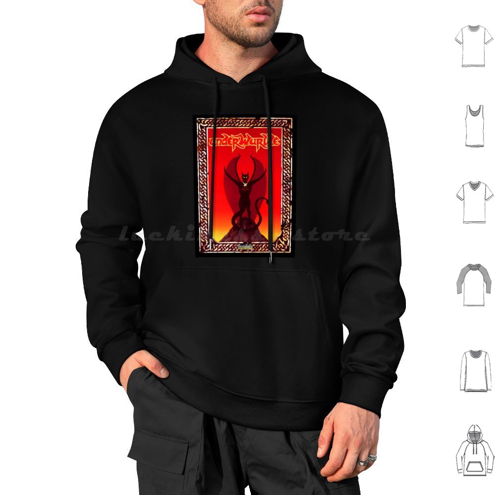 Retro Gaming Zx Spectrum - Hoodie Underwurlde Katun Lengan Panjang Ultimate