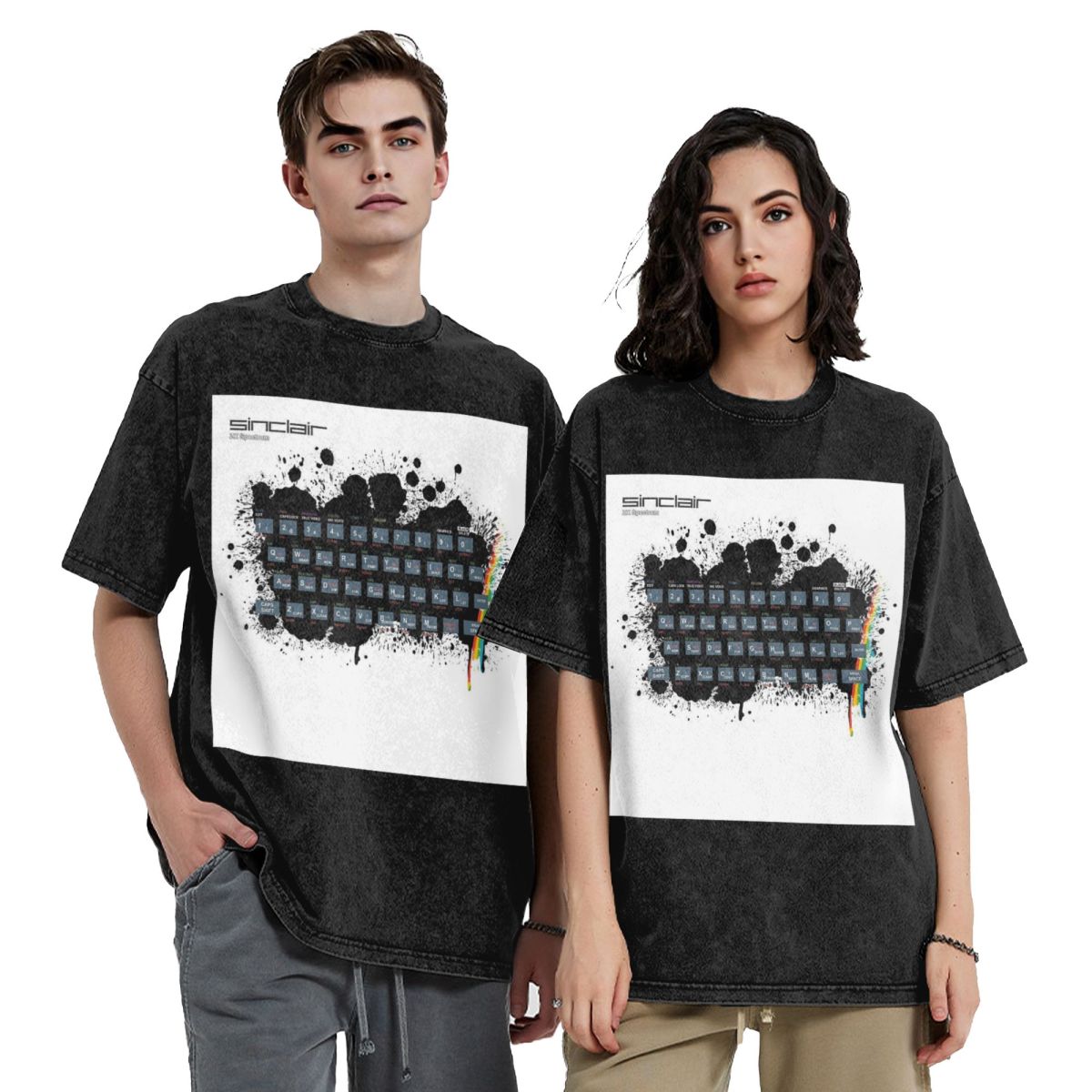 Retro Gaming Zx Spectrum - Seni Game Retro - Kaos Lengan