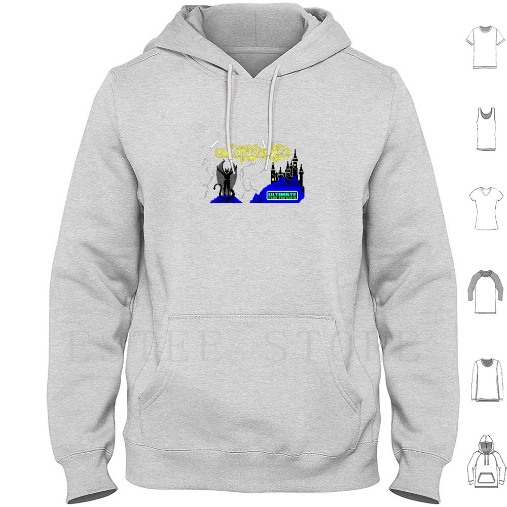 Retro Gaming Zx Spectrum - Layar Loading: Underwurlde Hoodies Zx Spectrum