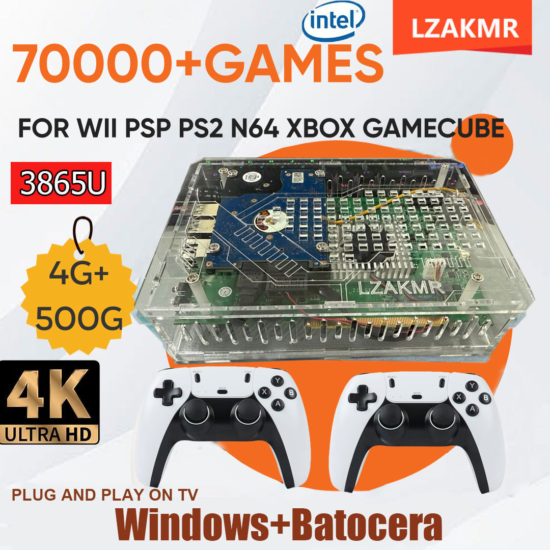 Retro Gaming Batocera - Konsol Game Retro U9 PRO 500GB
