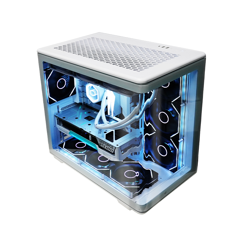 Retro Gaming Pc Case - Casing Komputer Cooler Master ATX dengan