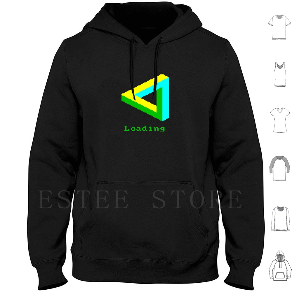 Retro Gaming Zx Spectrum - Impossible Hoodies Lengan Panjang Impossible Jet