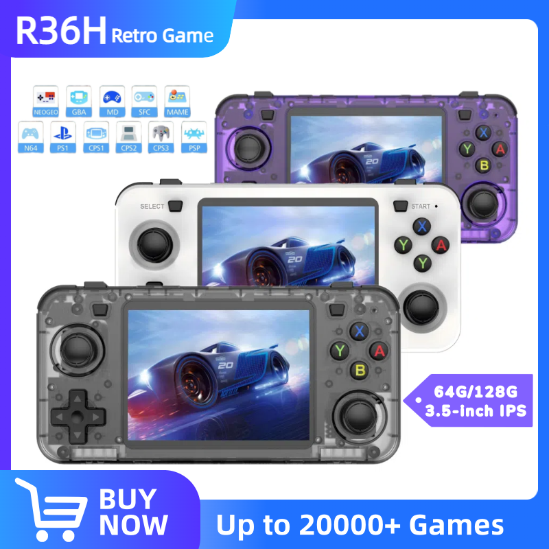 Retro Gaming Device Handheld - Konsol Video Game Genggam Retro R36H