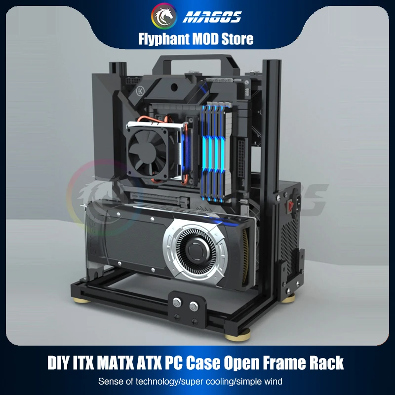 Retro Gaming Pc Case - DIY Gamer kabinet ITX MATX ATX