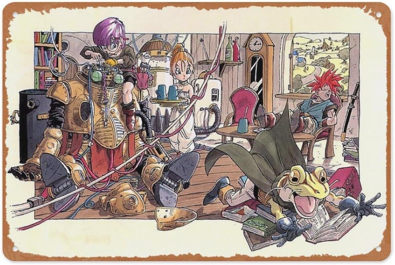 Retro Gaming Videos - Tanda Logam Game Retro - Seni