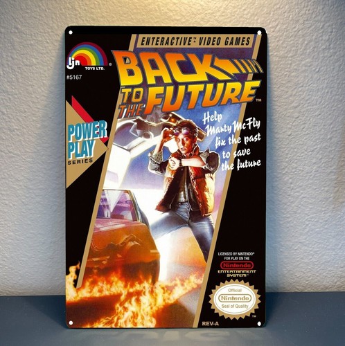 Retro Gaming Videos - Poster Logam Game Video Retro Back