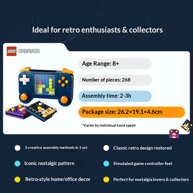 LEGO Creator 3in1 Building Blo - Retro Gaming Videos ulasan dan harga