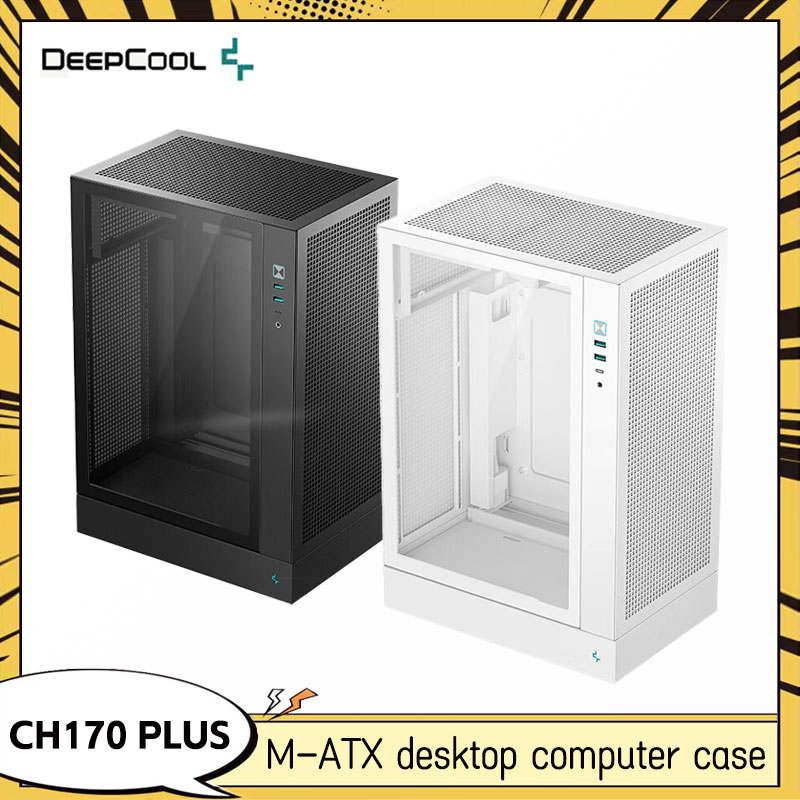 DEEPCOOL CH170 PLUS MATX Casin - Retro Gaming Pc Case ulasan dan harga