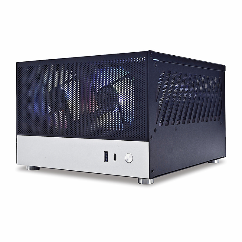 METALFISH T20 Mini ITX Casing  - Retro Gaming Pc Case ulasan dan harga