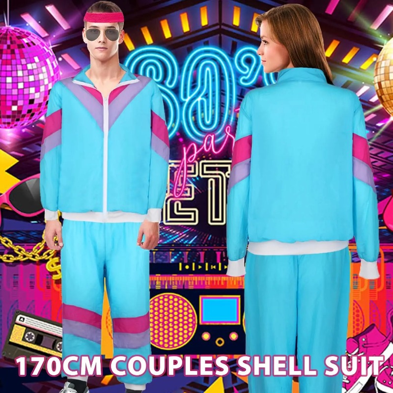 Kostum Gaun Mewah 80S 90S untu - Retro Gaming Jacket ulasan dan harga