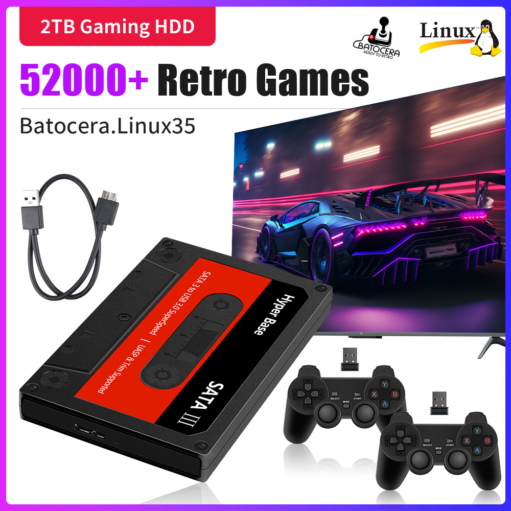 Hyper Base Batocera 2TB Gaming - Retro Gaming Batocera ulasan dan harga