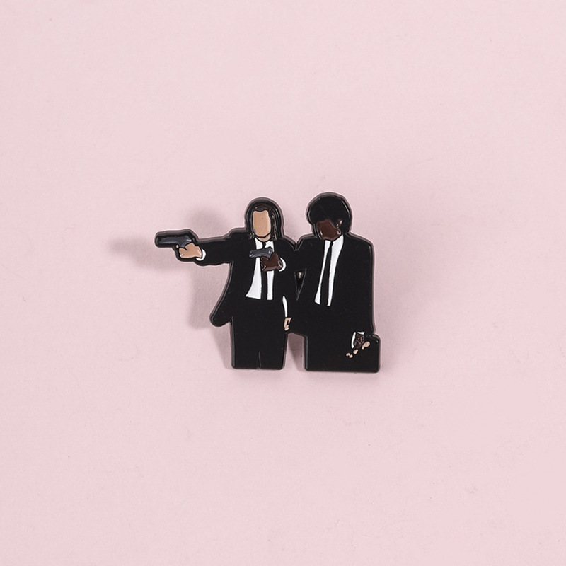 Pin Enamel Pulp Fiction, Lenca - Retro Gaming Jacket ulasan dan harga