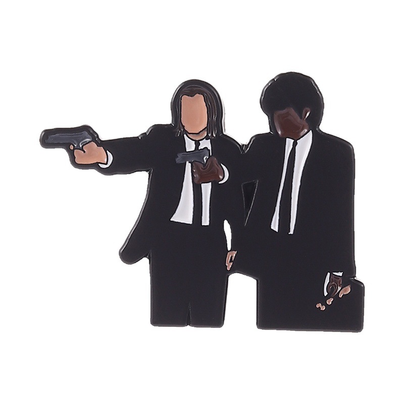 Pin Enamel Pulp Fiction, Lenca - Retro Gaming Jacket ulasan dan harga