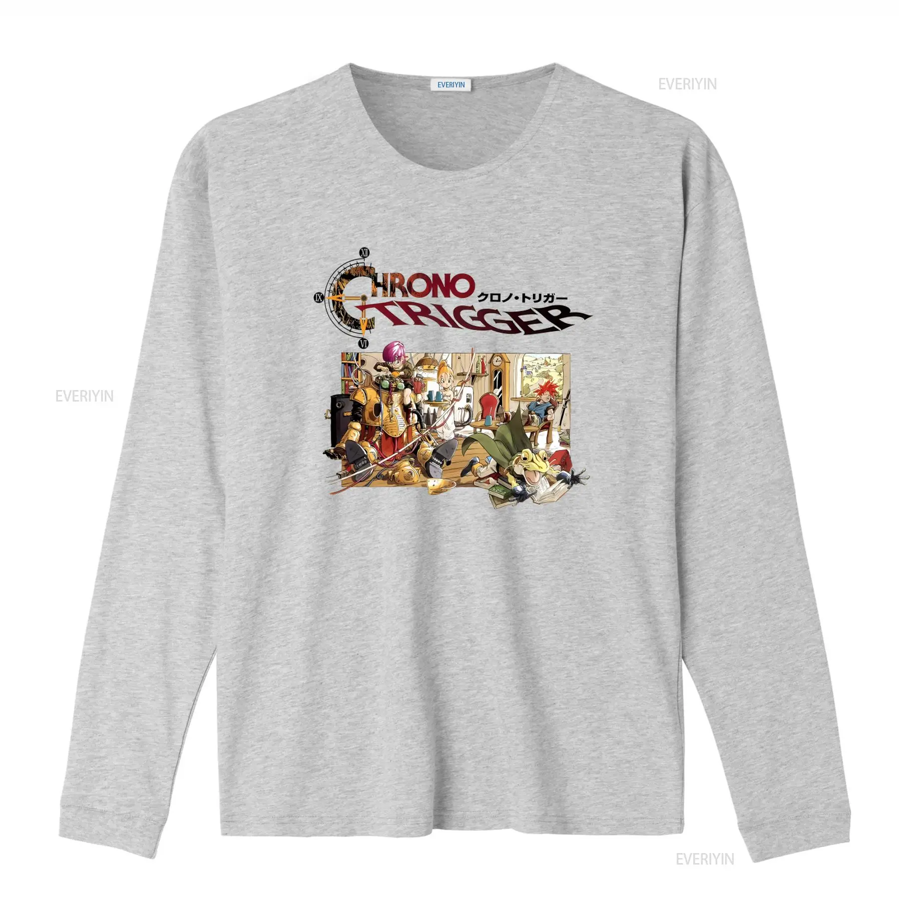 Kaos Logo Video Game Chrono Tr - Retro Gaming Videos ulasan dan harga