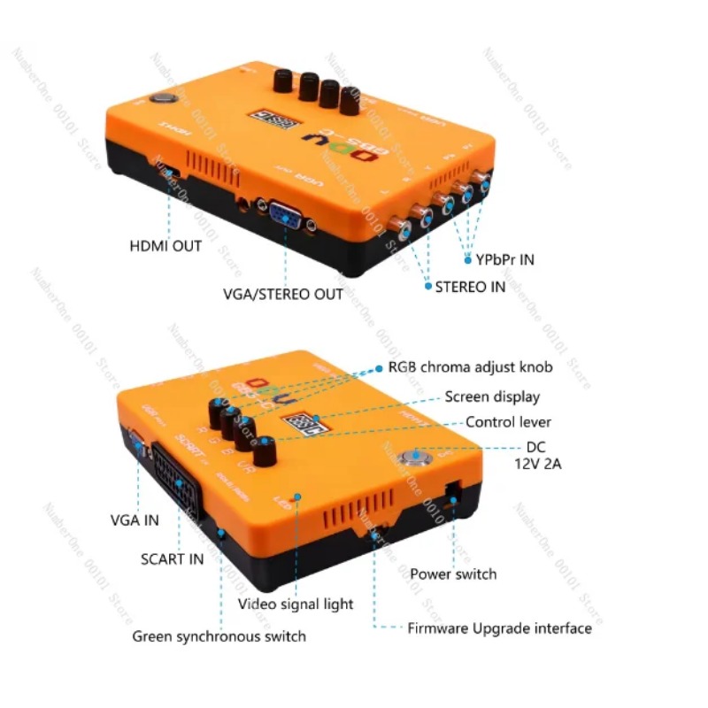 Konverter Scan ODV GBS-C AIO R - Retro Gaming Videos ulasan dan harga