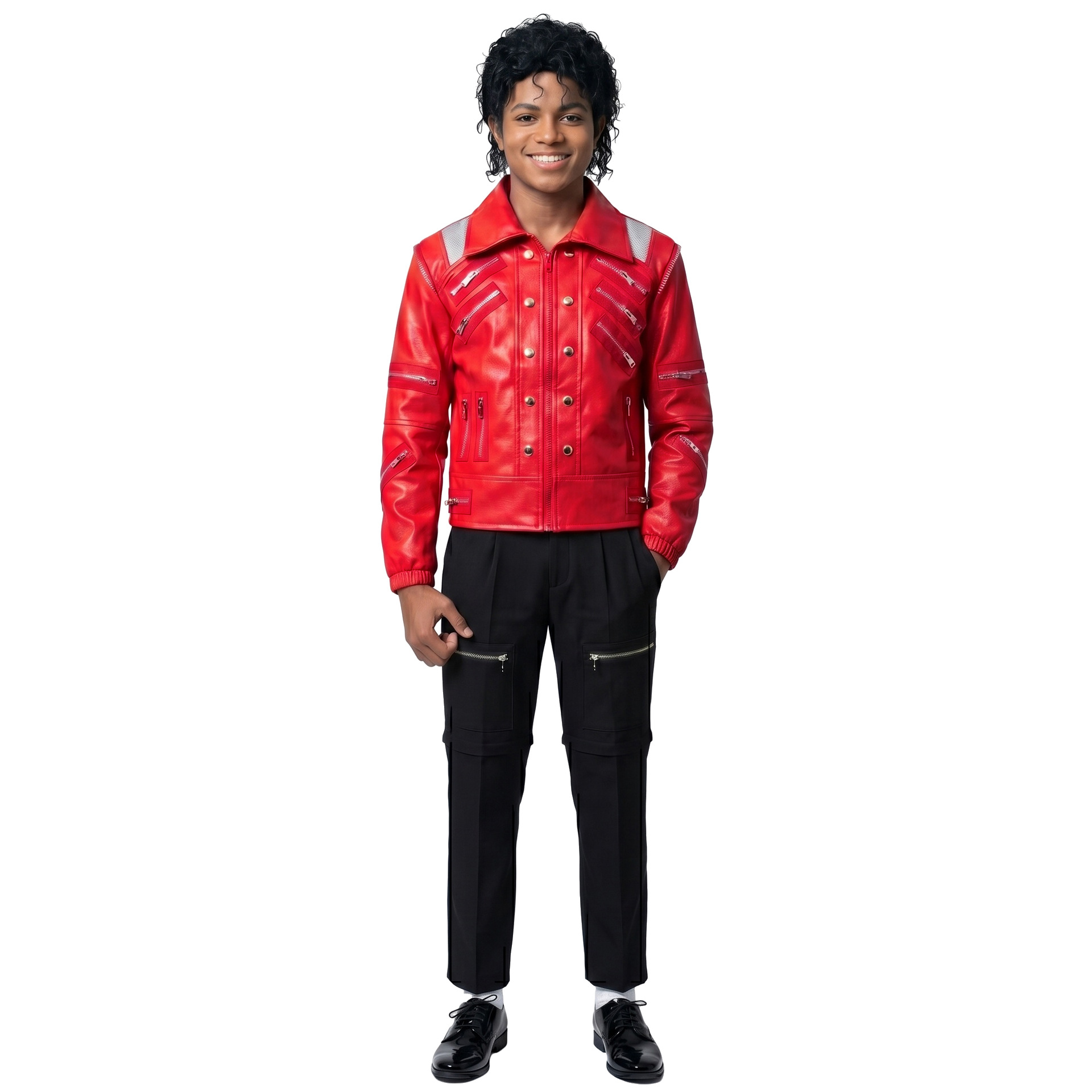 Kostum Bintang Pop Retro 80-an - Retro Gaming Jacket ulasan dan harga