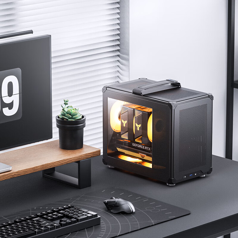 Casing JONSBO C6 MAX Mesh Hand - Retro Gaming Pc Case ulasan dan harga
