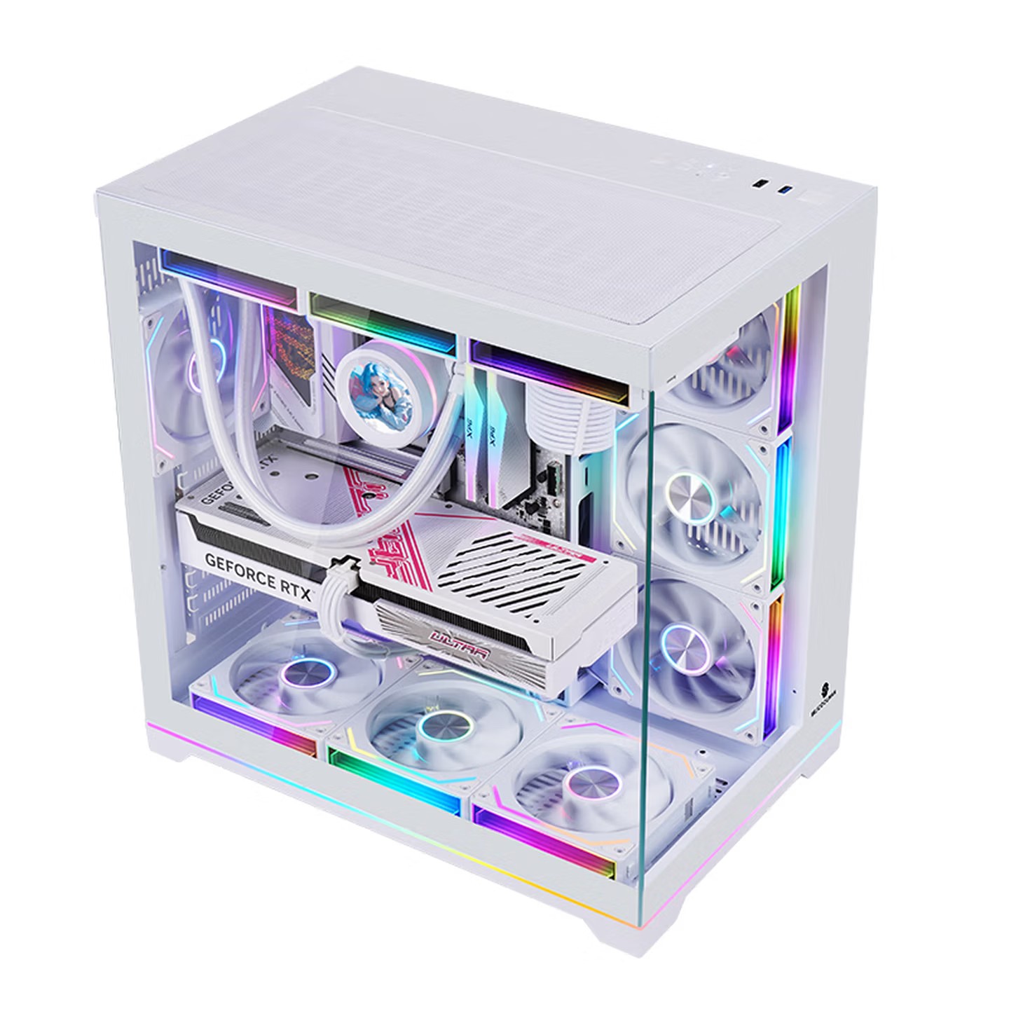 WJCOOLMAN Lonely Warrior PLUS  - Retro Gaming Pc Case ulasan dan harga