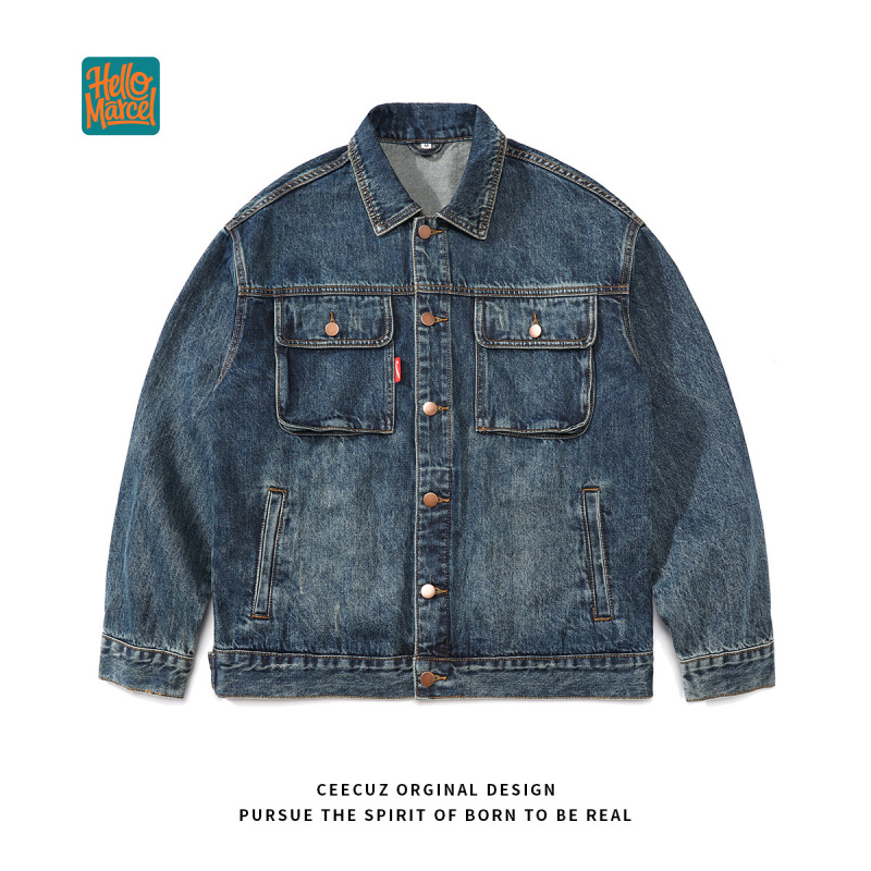 HELLOMARCEL Jaket Jeans Kualit - Retro Gaming Jacket ulasan dan harga