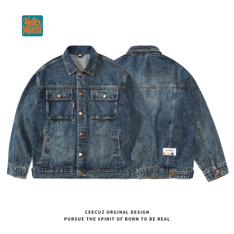 HELLOMARCEL Jaket Jeans Kualit - Retro Gaming Jacket ulasan dan harga