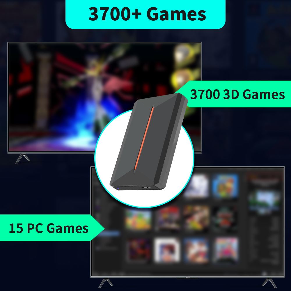 Launchbox konsol Game OS 500GB - Retro Gaming Device Handheld ulasan dan harga