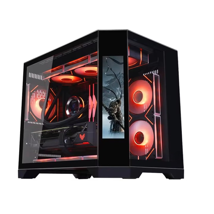 Casing PC Gamer MATX Mid-tower - Retro Gaming Pc Case ulasan dan harga