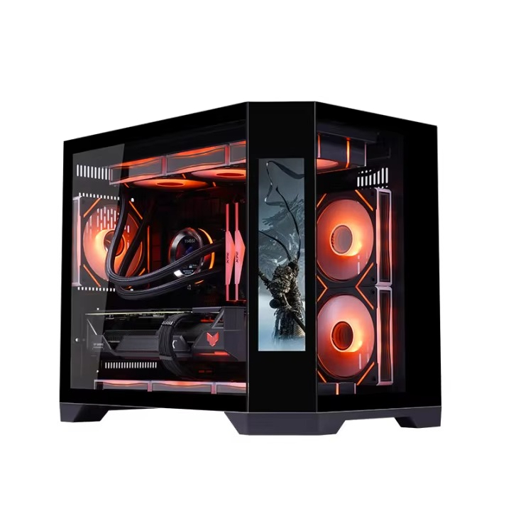 Casing PC Gamer MATX Mid-tower - Retro Gaming Pc Case ulasan dan harga